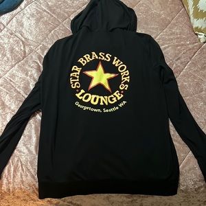 Star Brass Lounge Zip up! Never worn! XL